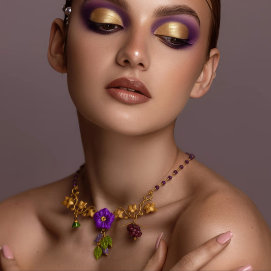 Collar Vendimia Floral