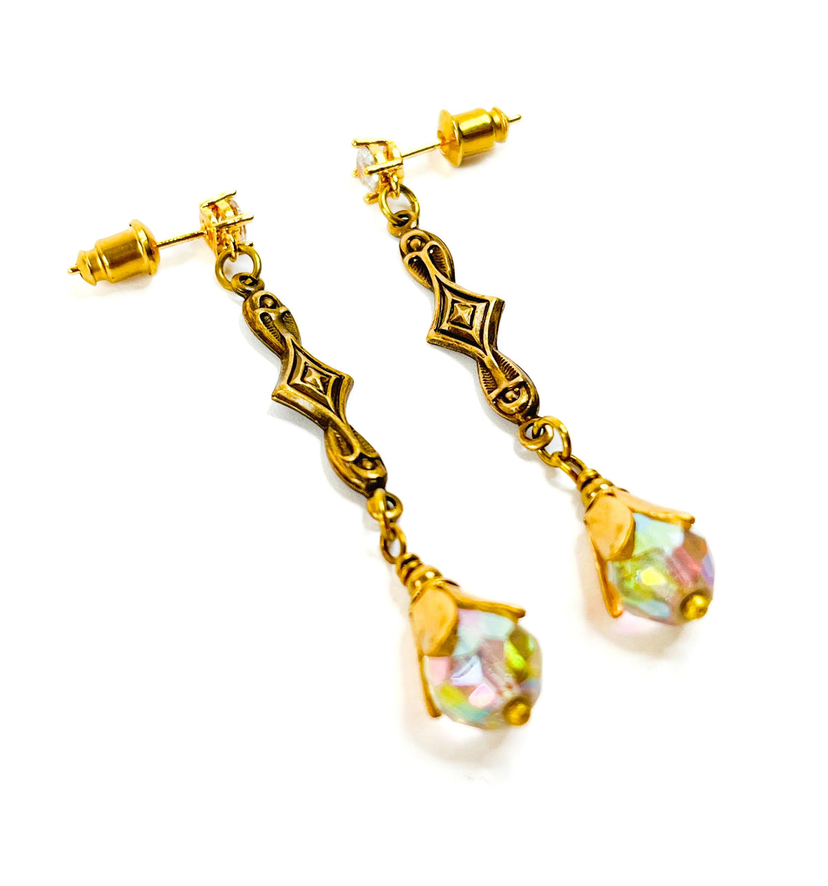 pendientes Art Déco geométricos. Elegantes, versátiles y atemporales