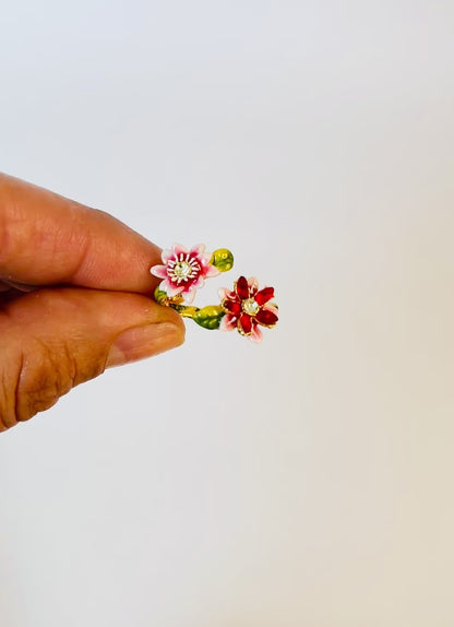 Anillo Ajustable Flor de la Pasión