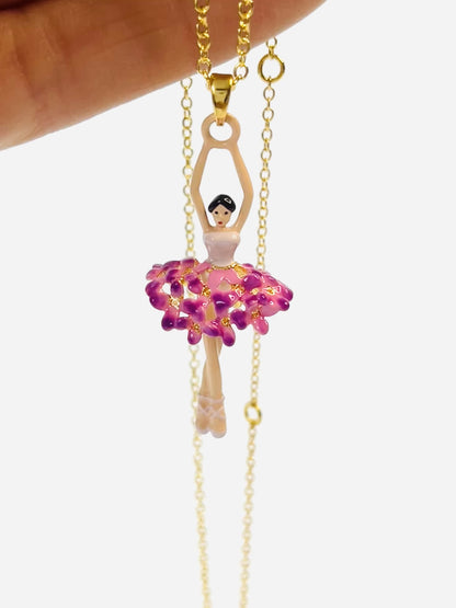 Collar Bailarina Vestido Floral
