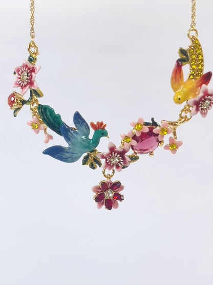 Collar Jardín Exuberante Árbol de la Vida