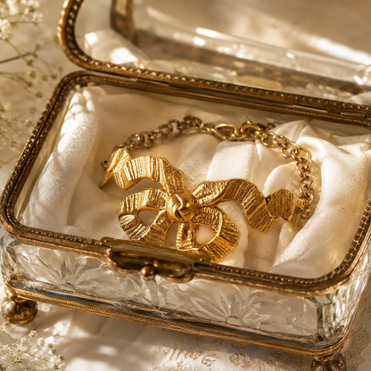 pulsera dorada cinta metal bañado en oro mate